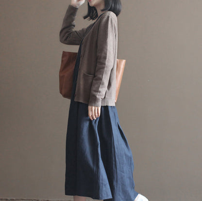 Cozy Chocolate Cozy Sweater Oversized Knitted Tops Fine V Neck Winter Shirt Rabbit Fur