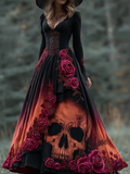 Comstylish Halloween Witch Theme Lady Cosplay Dress