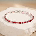 Ruby Tennis Bracelet