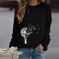 JO | Fashionable sweater with round neckline