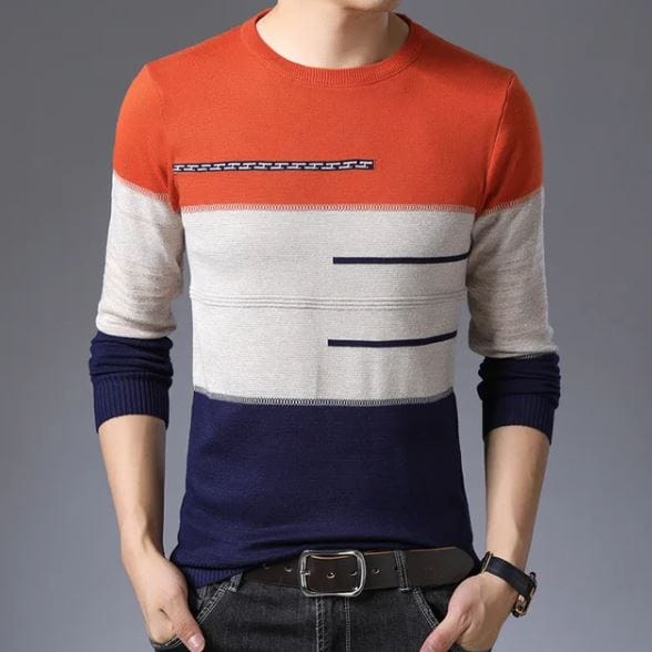 JO | Striped cotton sweater