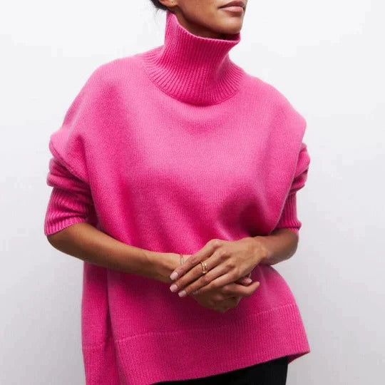 JO | Oversized turtleneck sweater
