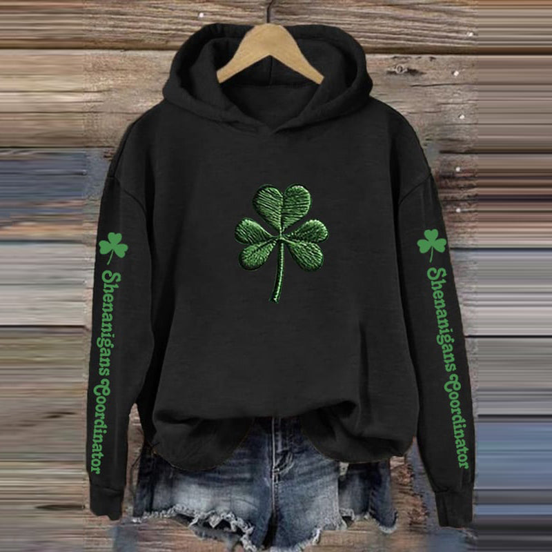 Women'S St. Patrick'S Day Printed Hat Sweatshirt artswardrobe