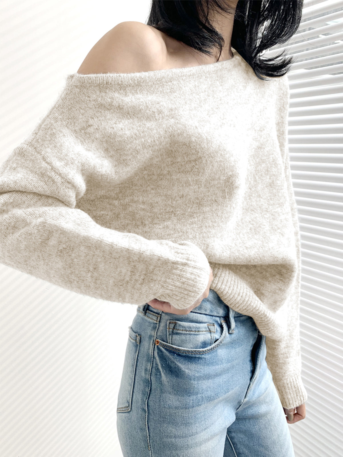 Gracefully Designed Sweater