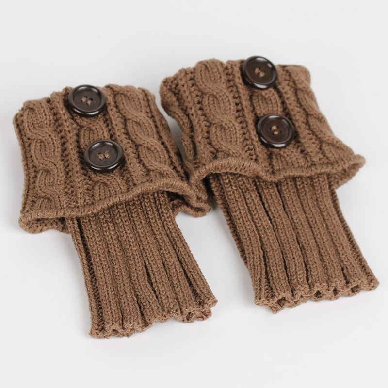 Casual Solid Color Knitted Socks elevenforest