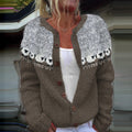 Vintage Sheep Jacquard Iceland Cozy Cardigan elevenforest