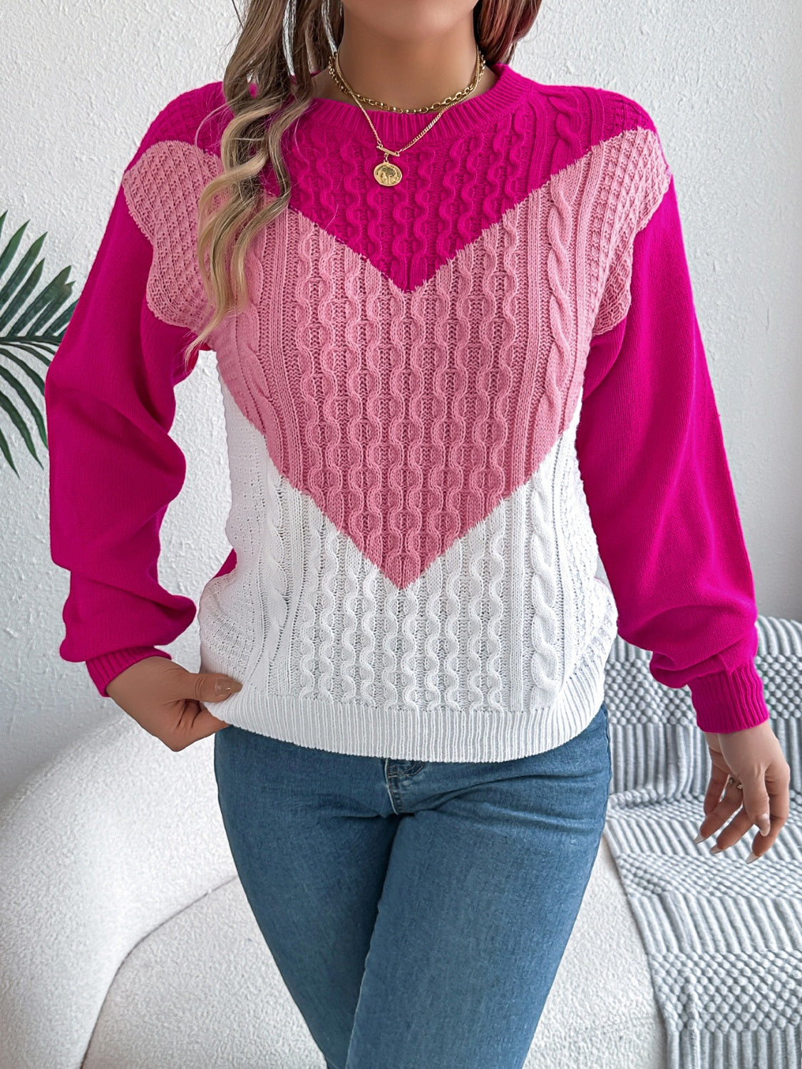 Gracefully Designed Sweater
