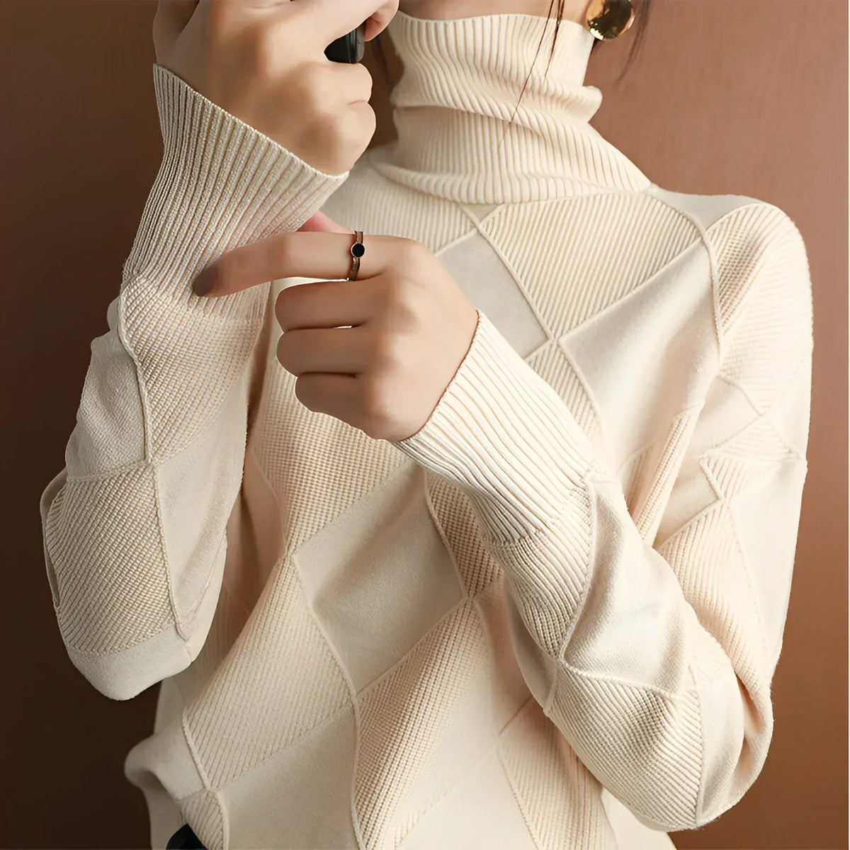 Gracefully Designed Sweater
