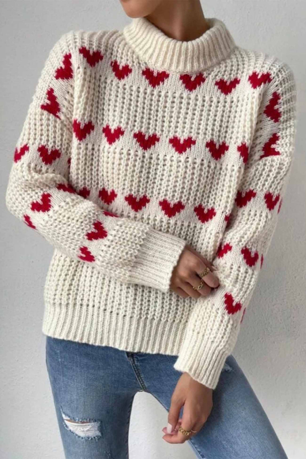 Gracefully Designed Sweater