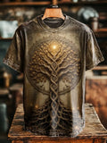 Vintage Viking Tree Of Life Men's T-shirt artswardrobe