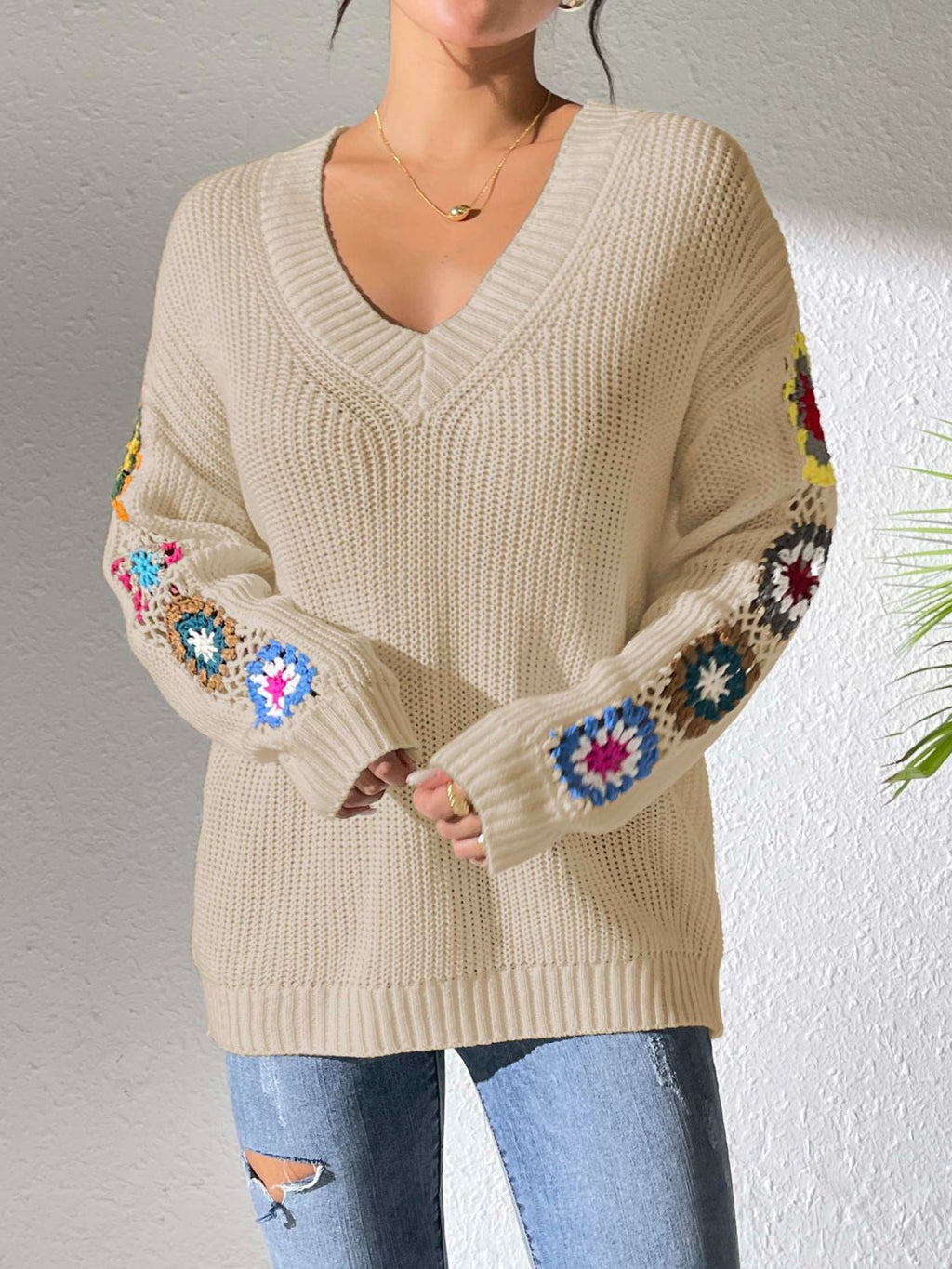 Gracefully Designed Sweater