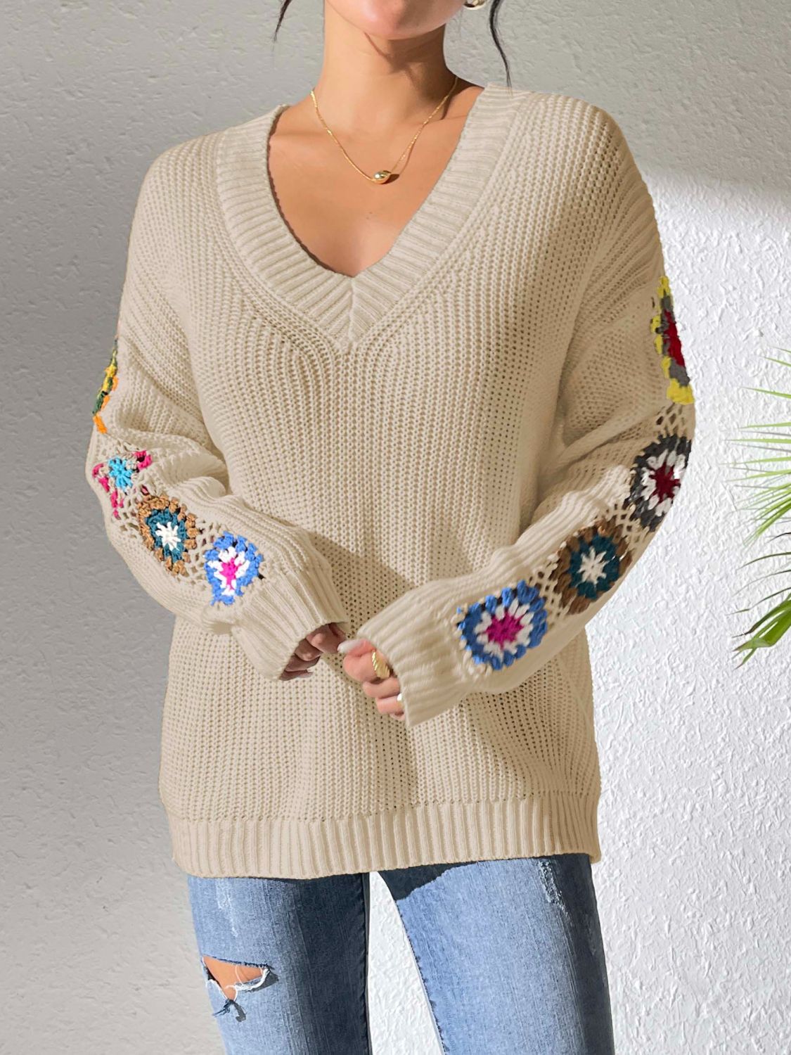 Gracefully Designed Sweater