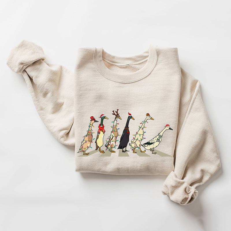 Comstylish Christmas Duck Sweatshirt