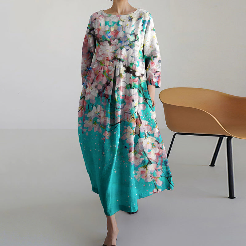 Comstylish Summer Gorgeous Floral Print Women'S Dress