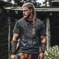 Men's Viking Celtic Knot Art Casual T-shirt artswardrobe