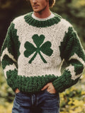Men's Vintage St. Patrick's Day Knit Top artswardrobe