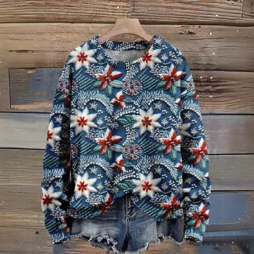 Gracefully Designed Sweater