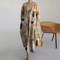 Funny Kitten Print Women's Dress elevenforest