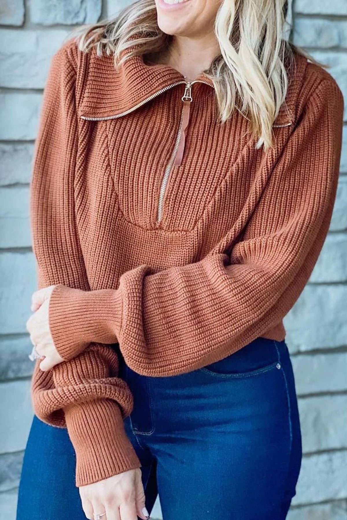 Gracefully Designed Sweater