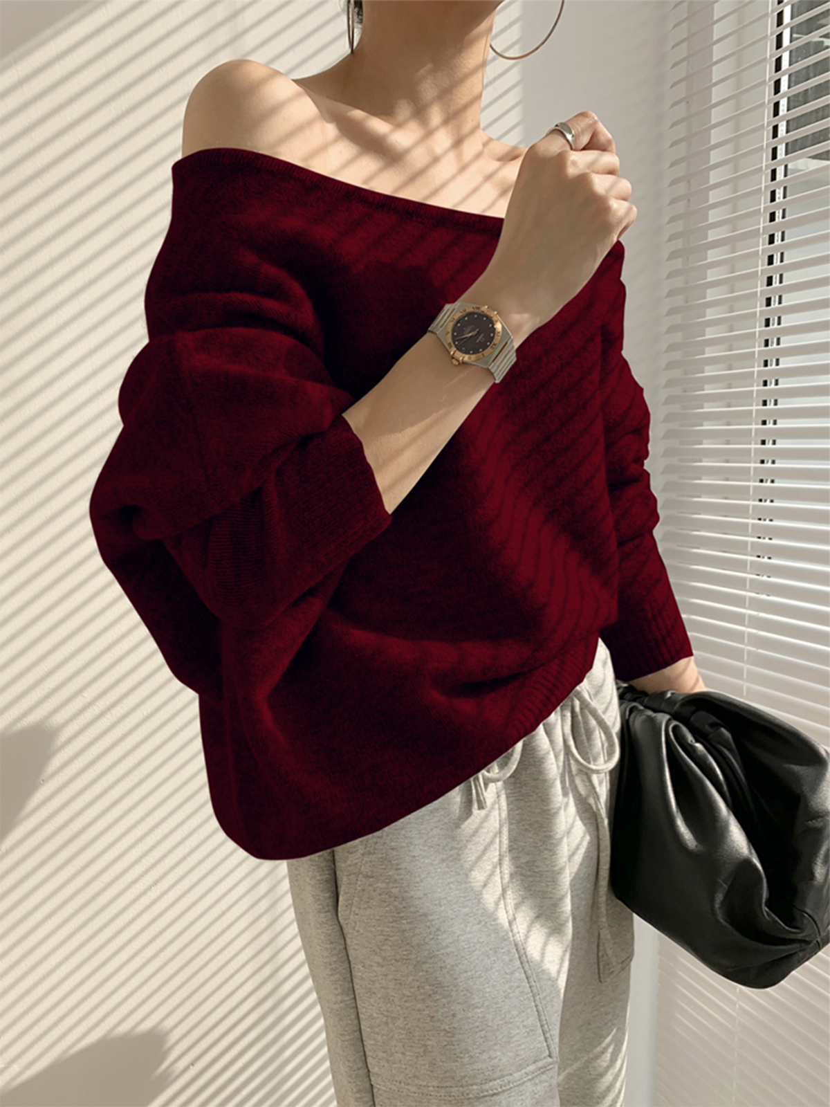 Gracefully Designed Sweater
