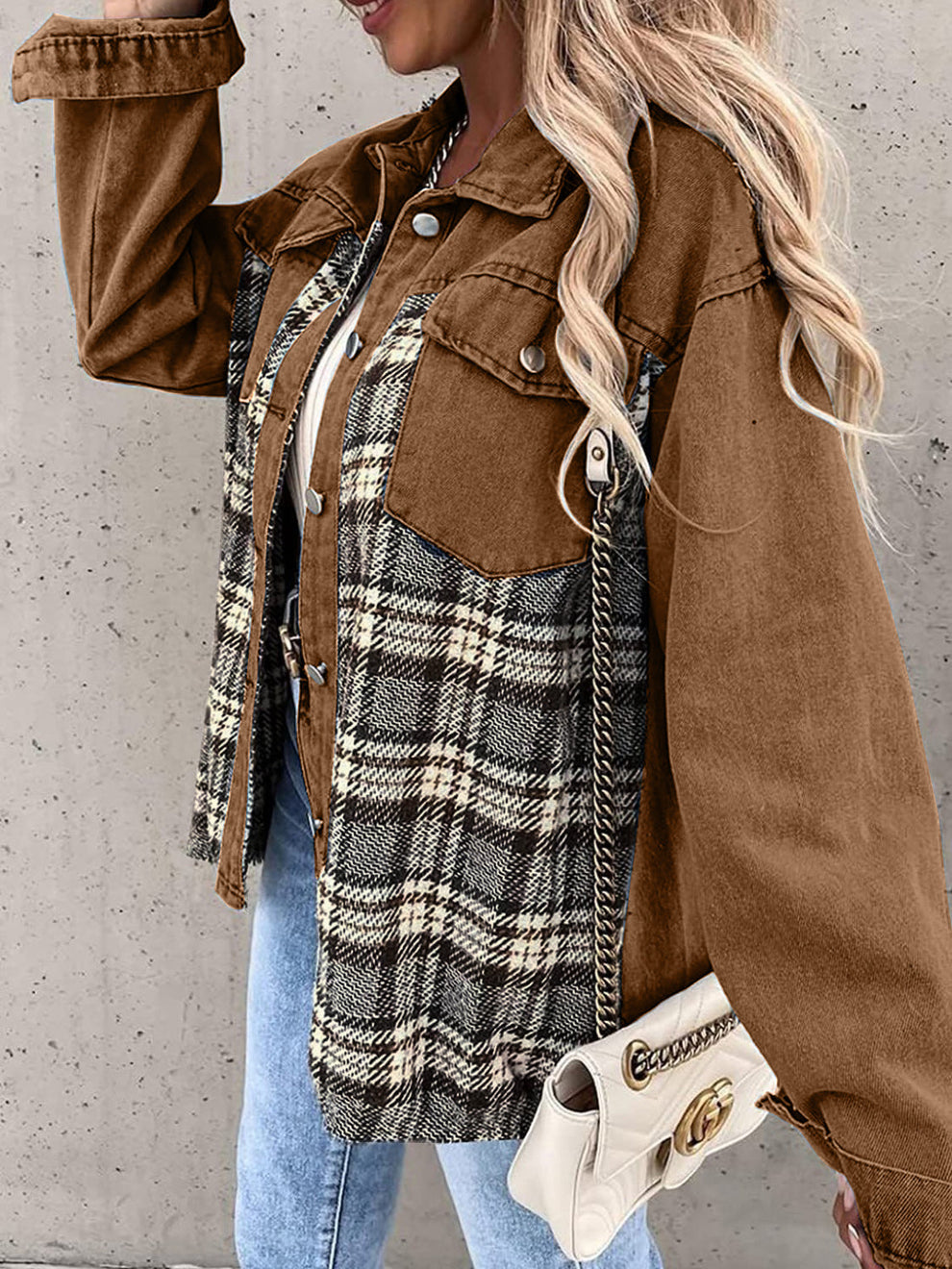 JO | Vintage flannel jacket for women