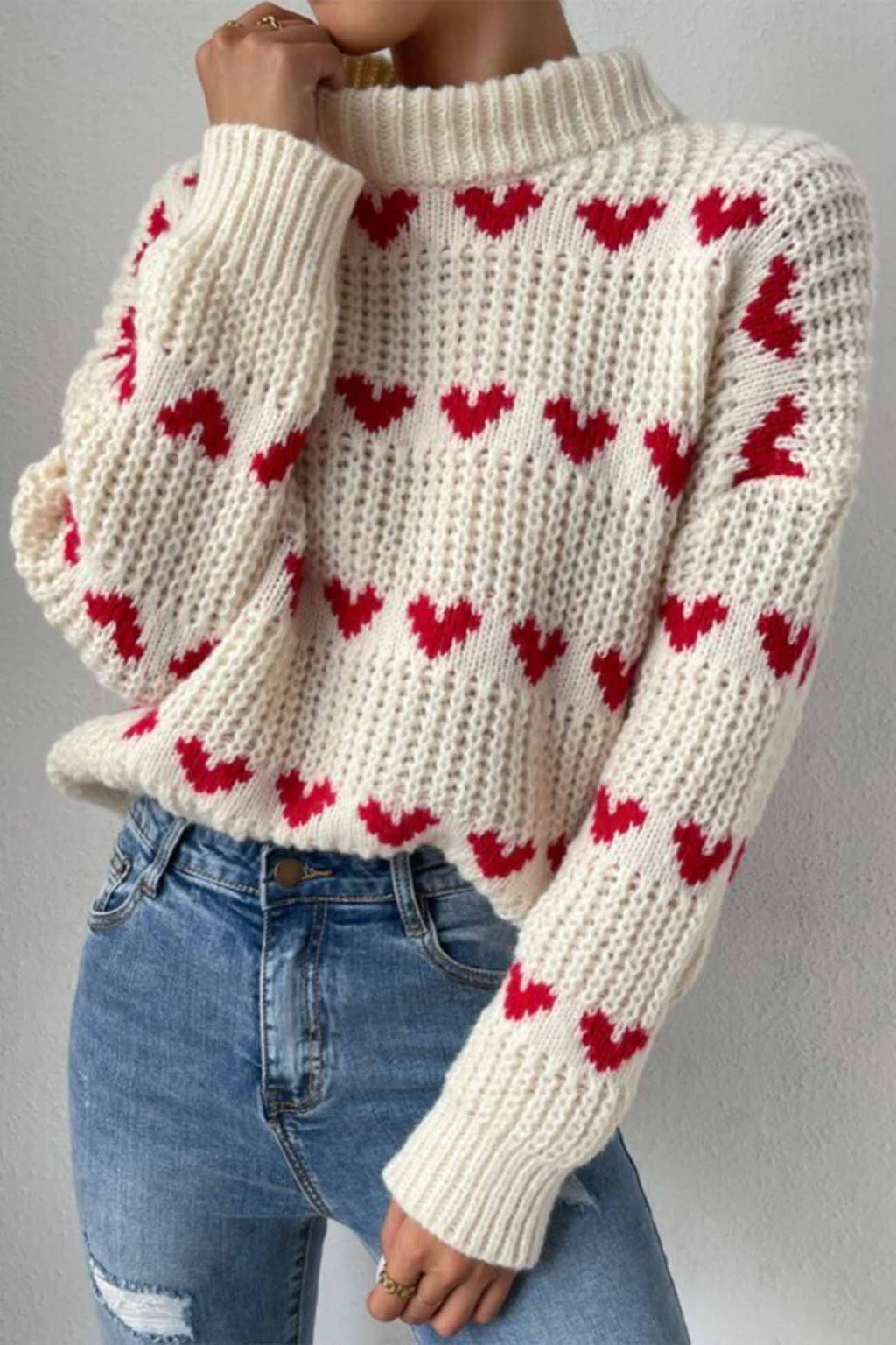 Gracefully Designed Sweater