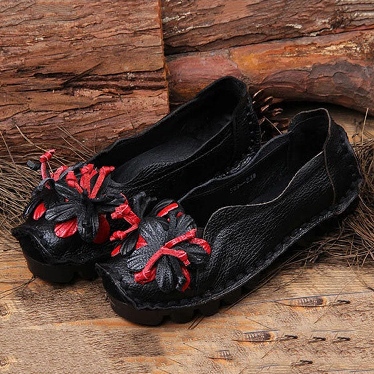 KS | Glamorous casual shoes with floral detail