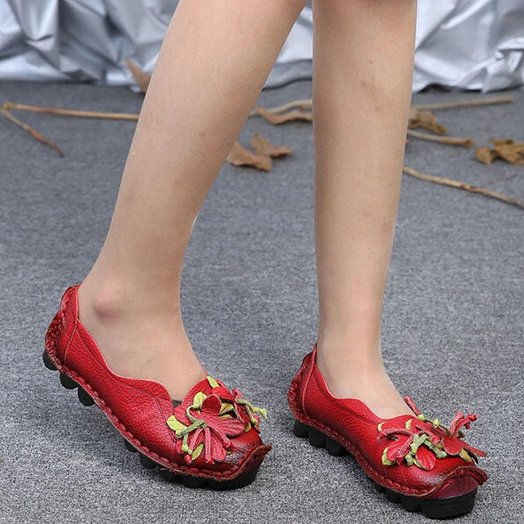 KS | Glamorous casual shoes with floral detail