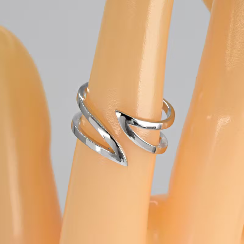 Romantic Silver Ring for Special Moments