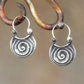 Vintage Earrings in Silver Plate