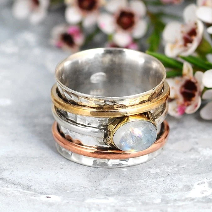 Delicate Artisan Gold Ring