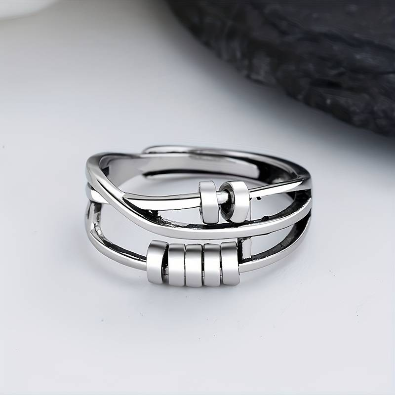 Delicate Artisan Silver Ring