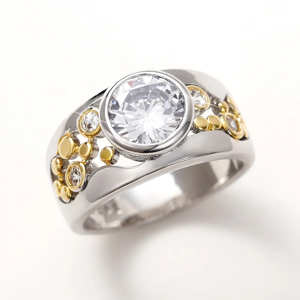 Delicate Artisan Gold Ring