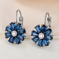 Sapphire Bloom Earrings