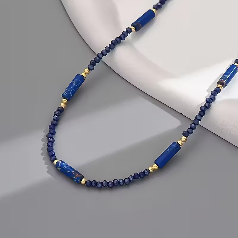 Azure Line Necklace