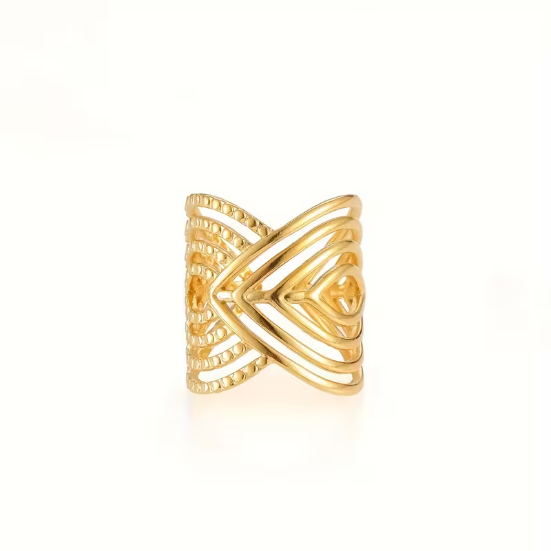 Radiant Arc Ring