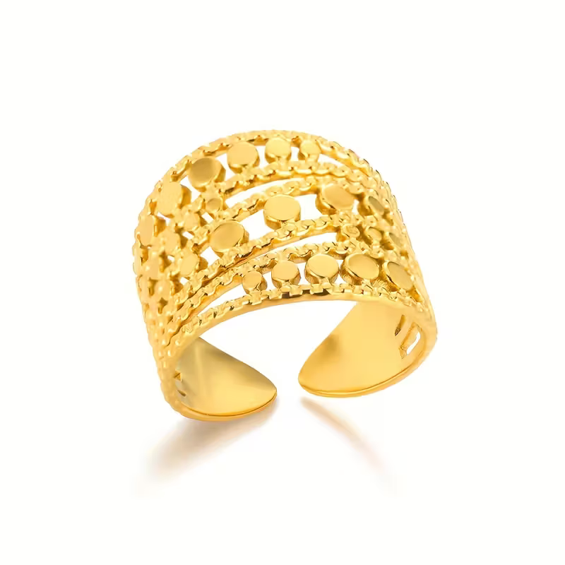Beautiful Gold Ring with Unique Style