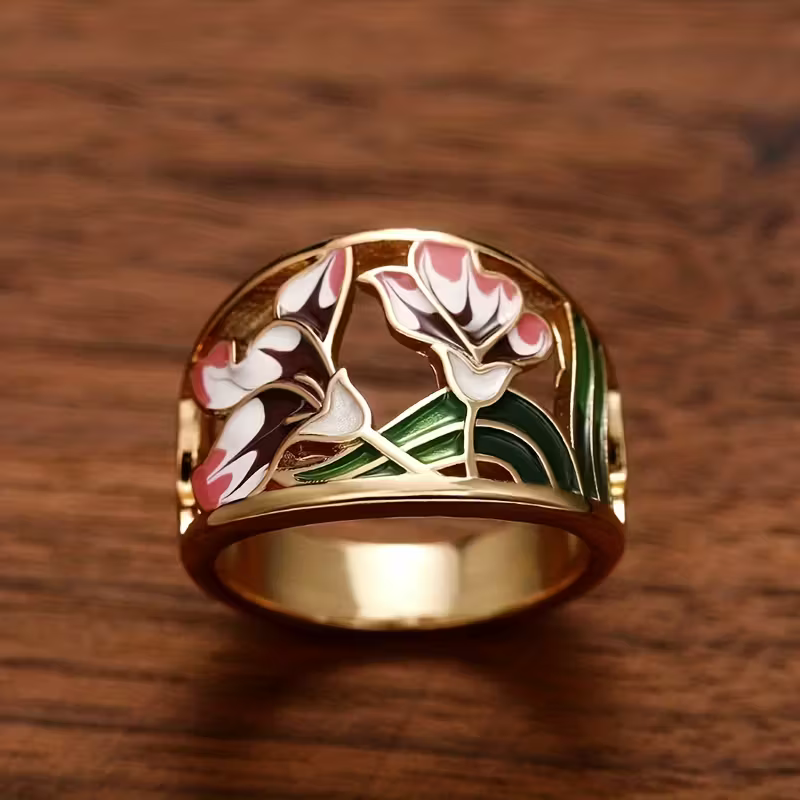 Vintage Blossom Ring