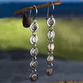 Vintage Dangling Moon Earrings