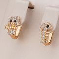 Elegant Cat & Fish Earrings