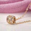 Elegant Bright Golden Necklace