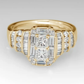 Golden Bright Ring