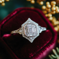 Crystalline Tribe Silver Ring