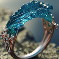 Wave Silver Layer Ring