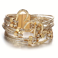 Golden Threads Bracelet