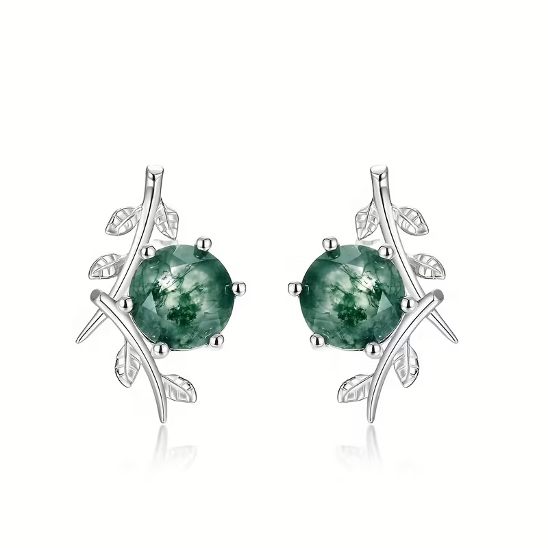 Vintage Handmade Silver Earring