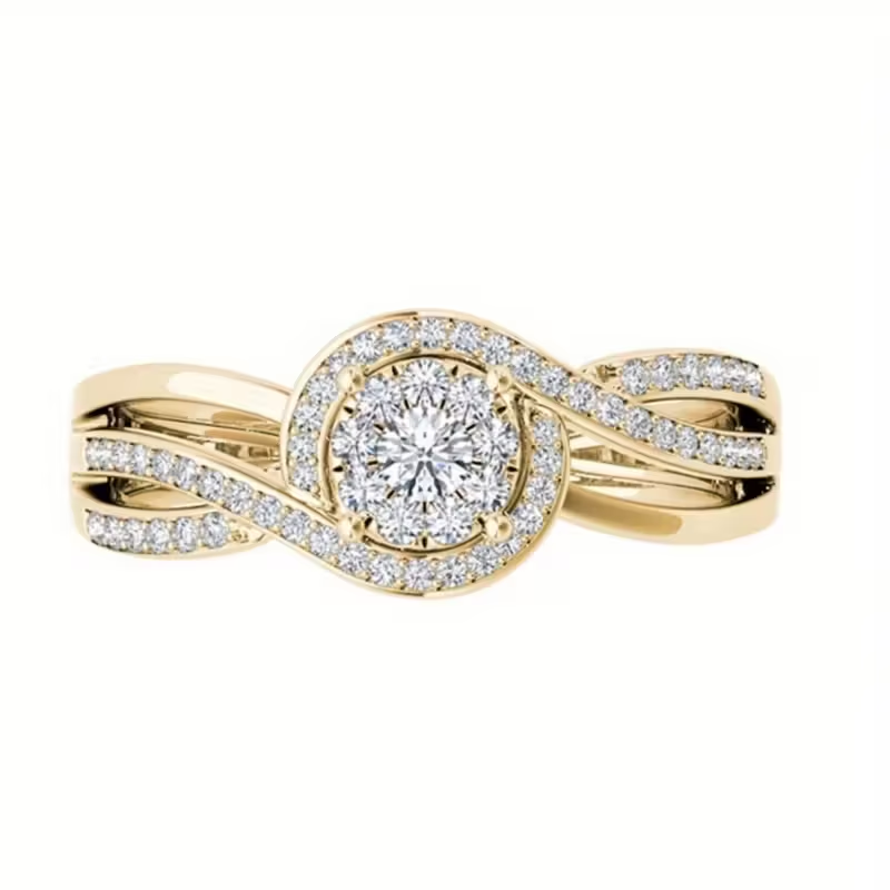 Beautiful Gold Ring with Unique Style