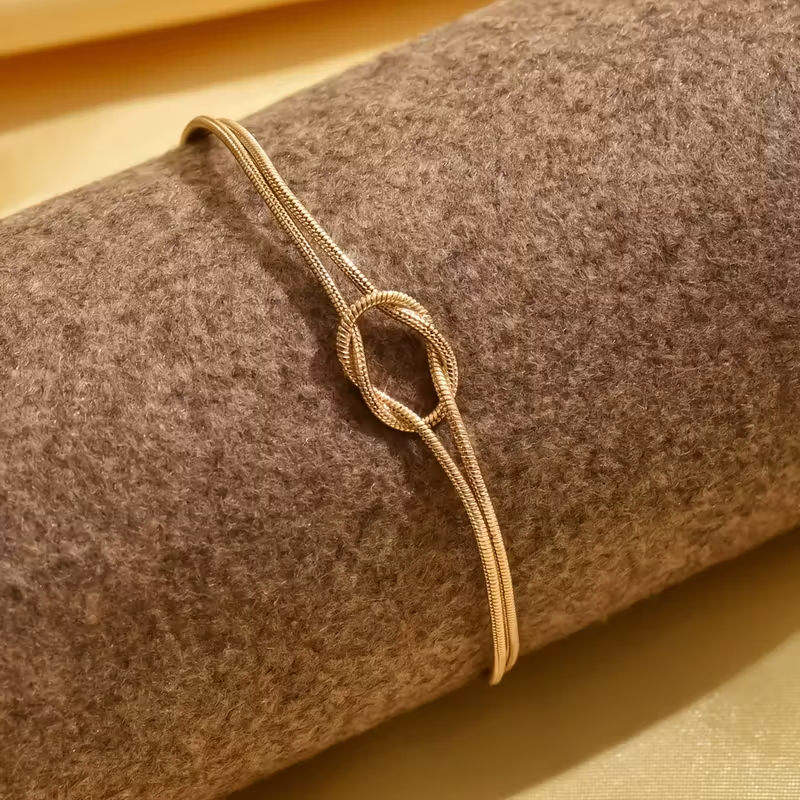 Delicate Artisan Gold Bracelet