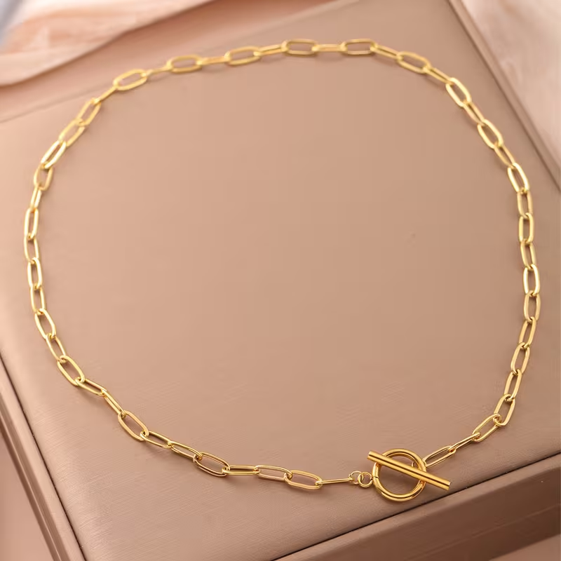 Delicate Artisan Gold Necklace