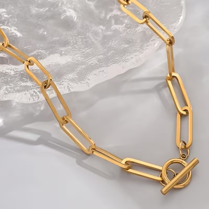 Delicate Artisan Gold Necklace